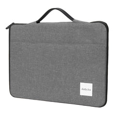 Zipper Laptop Bag 13-16 inch, Laptop Sleeve, Laptop Case Wear Resistance Shockproof Soft Padded Cover Carrying Computer Bag, Gray