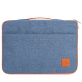 Laptop Sleeve 15.6''-17.3'',Zipper Laptop Bag,Laptop Case Compatible with Apple MacBook,HP,Dell,Acer,Asus Notebook,Shockproof Soft Padded Cover Carrying Computer Bag,Denim Blue