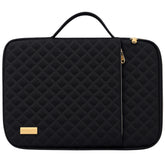Aisboks Black Laptop Sleeve 15''-16'',Zipper Laptop Bag,15.6''Laptop Case Compatible with HP,LG,Dell,Lenovo,Asus,Acer Notebook,Shockproof Soft Padded Cover Carrying Computer Bag