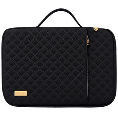 Aisboks Black Laptop Sleeve 15''-16'',Zipper Laptop Bag,15.6''Laptop Case Compatible with HP,LG,Dell,Lenovo,Asus,Acer Notebook,Shockproof Soft Padded Cover Carrying Computer Bag