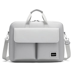 Aisboks Laptop Bag Briefcase 11-16'',Wear and Water Resistance Laptop Shoudler Bag 15.6'',Business Work Travel Computer Messenger Bag,Laptop Sleeve Case for Women & Men,Light Grey