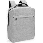 Durable 16''Laptop Backpack for Men and Women,Anti-Theft Travel Backpack,Slim College Backpack,Water-Resistant Carry On Backpack with Back Hidden Pockets,Gray