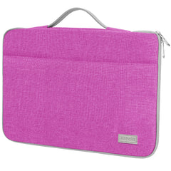 Aisboks 13-15'' Laptop Case for MacBook Pro 16 Laptops,Fuchsia Slim & Lightweight 15.6'' Laptop Sleeve with Soft Padded Lining, Stylish Computer Carrying Bag for Women
