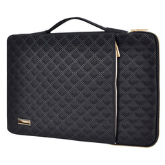 Black Laptop Sleeve 16''-18'',Zipper Laptop Bag,Laptop Case Compatible with Apple MacBook,HP,Dell,Acer,Asus Notebook,Shockproof Soft Padded Cover Carrying Computer Bag