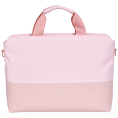 13-17 Inch Laptop Bag for Women,Laptop Tote Bag,Wear and Water Resistance Laptop Shoudler Bag,Compatible with MacBook, HP, Dell, Acer, Chromebook,Asus Notebook,Pink