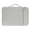 Fashion Laptop bag,Water Resistant College Computer Bag for Women Fits 15.6 Inch Laptop and Notebook-Grey