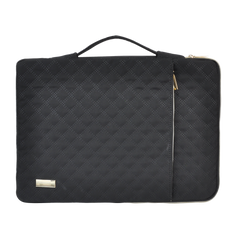 Lady Laptop bag,Wear Resistant College Computer Bag for Women Fits 15.6 Inch Laptop and Notebook-Black