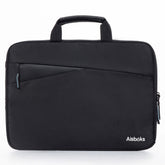 Zipper Laptop Bag 13''-17.3'', Laptop Sleeve 15.6'',Water-Resistant Laptop Case,Wear Resistance Shockproof Soft Padded Cover Carrying Computer Bag, Black