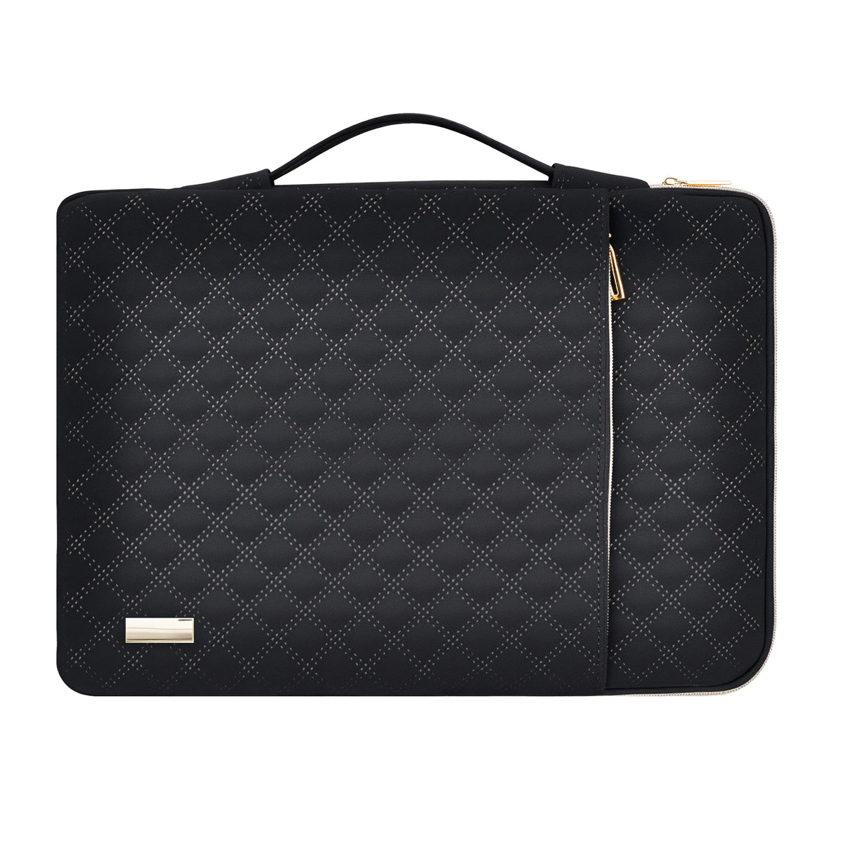 Black Laptop Sleeve 16''-18'',Zipper Laptop Bag,Laptop Case Compatible with Apple MacBook,HP,Dell,Acer,Asus Notebook,Shockproof Soft Padded Cover Carrying Computer Bag