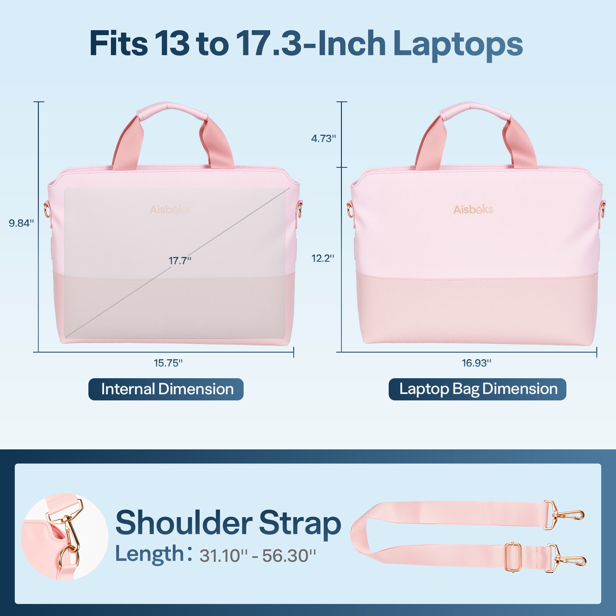 13-17 Inch Laptop Bag for Women,Laptop Tote Bag,Wear and Water Resista – Aisboks 13-17 Inch Laptop Bag for Women,Laptop Tote Bag,Wear and Water Resista – Aisboks