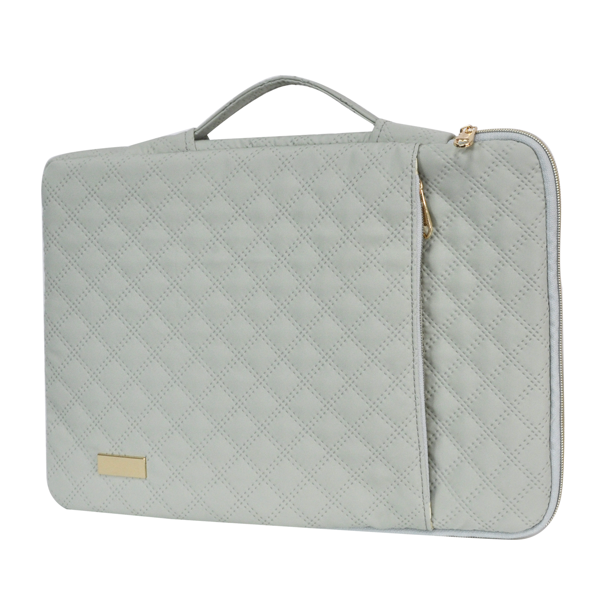 Fashion Laptop bag,Water Resistant College Computer Bag for Women Fits 15.6 Inch Laptop and Notebook-Grey