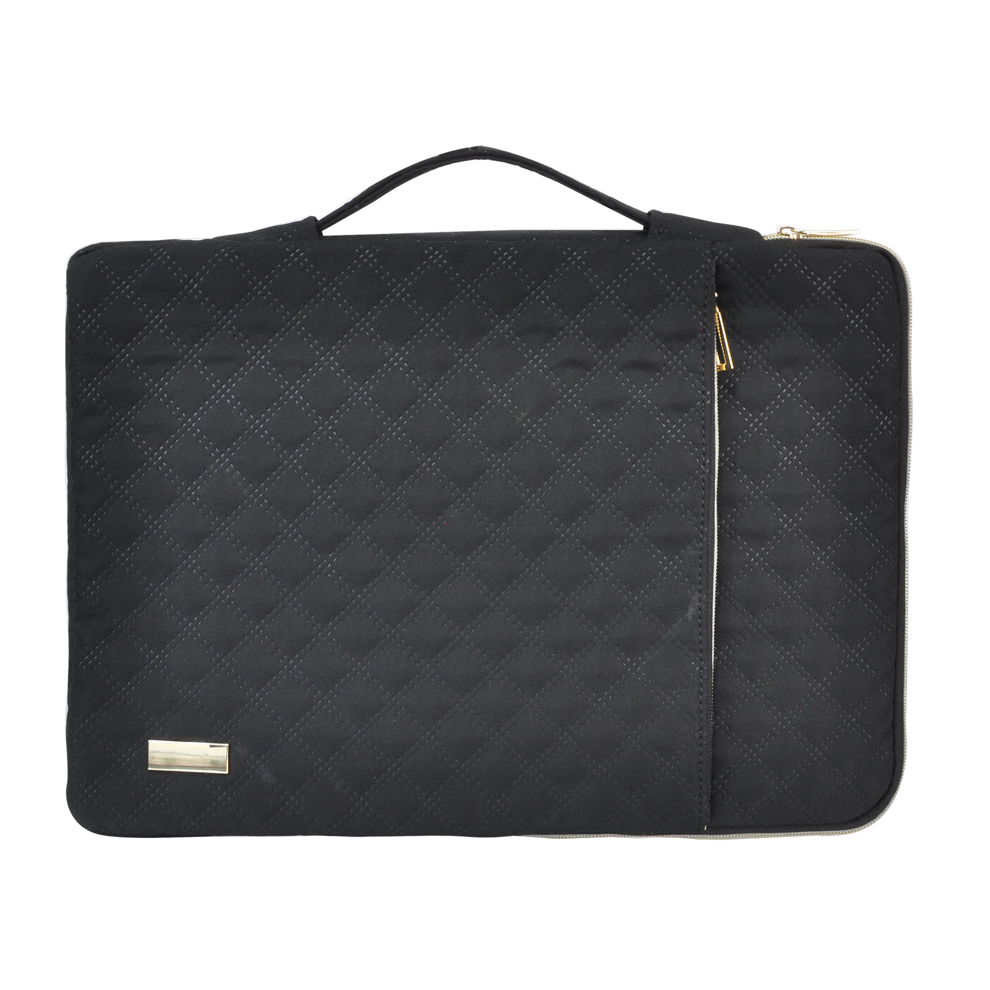 Lady Laptop bag,Wear Resistant College Computer Bag for Women Fits 15.6 Inch Laptop and Notebook-Black