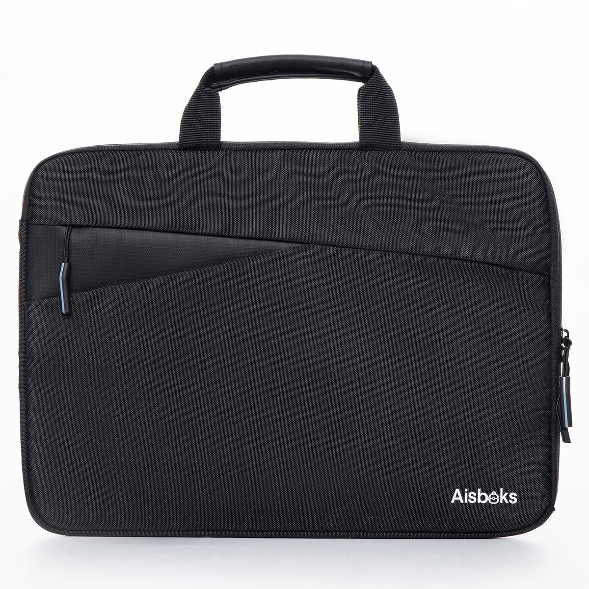 Zipper Laptop Bag 13''-17.3'', Laptop Sleeve 15.6'',Water-Resistant Laptop Case,Wear Resistance Shockproof Soft Padded Cover Carrying Computer Bag, Black